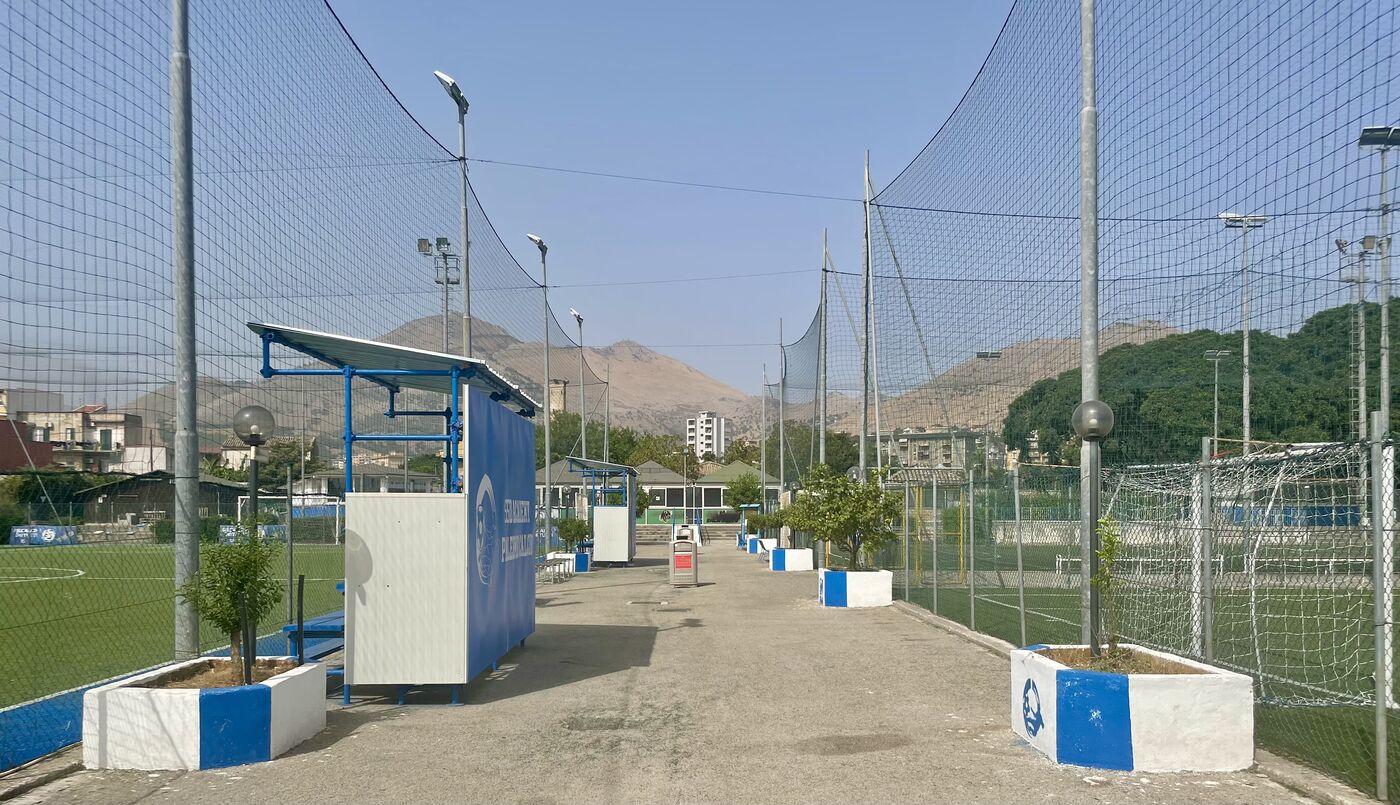 Vista centrale della struttura